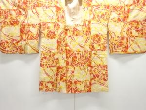 絞り 抽象模様道行コート